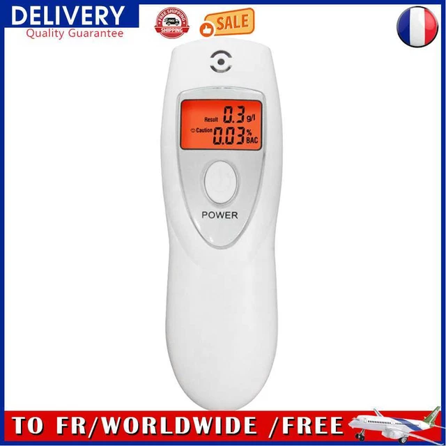 Handheld LCD Digital Breath Alcohol Tester Inhaler Alcohol Meters Breathalyzer