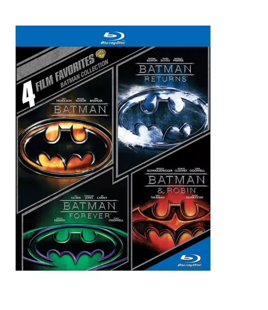 Batman The Motion Picture Anthology Blu-ray Val Kilmer NEW