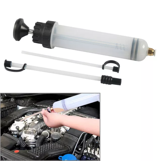 Fluid Extractor Filling Syringe Pump Manual Suction Vacuum Fuel Transfer Kit