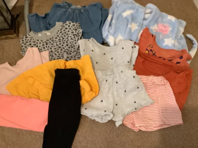 Girls mixed clothes bundle age 2-3 years. Next, TU, Primark