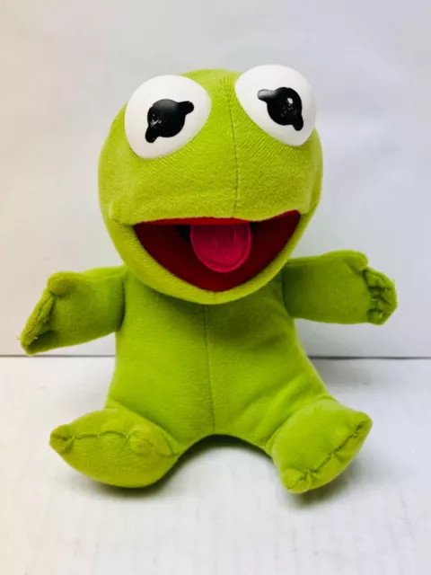 Vintage Kermit the Frog Plush 1980s McDonalds Character Toy Muppet Babies Toy
