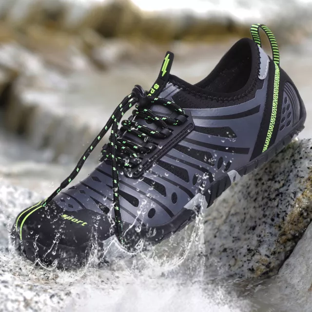 Chaussures aquatiques à séchage rapide Chaussures de trekking en rivière F5W8