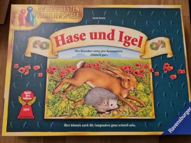 Hase und Igel Gesellschaftsspiel Spiel des Jahres 1979 von Ravensburger