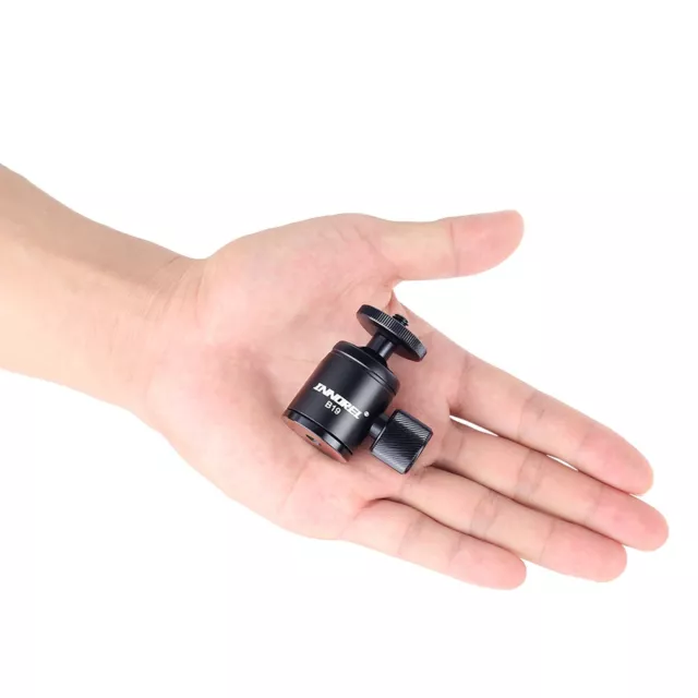 B19 Mini Tripod Ball Head  Metal Ballhead for Phone/DLSR Camera/Mini Holder