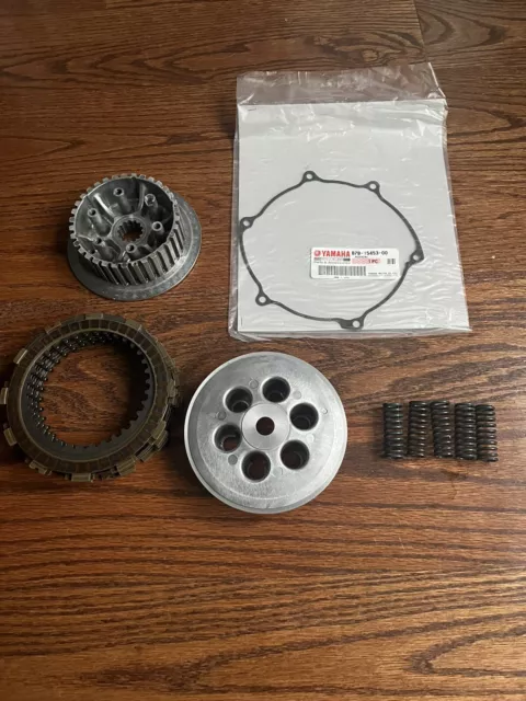 YZ250f clutch plate kit with inner hub ad pressure plate for years 2019-2023