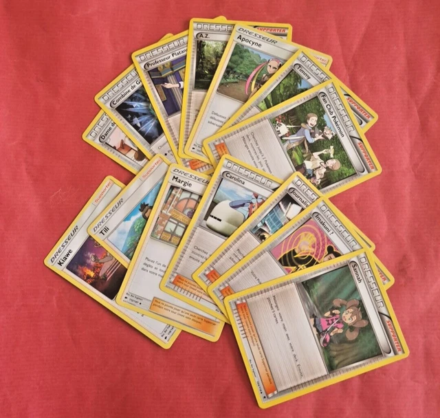 LOT DE 14 Cartes Pokemon Dresseur Suuporter EUR 1,00 PicClick FR