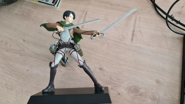 FIGURINE ATTAQUE DES titans Levi Ackerman attack on titan figure modèle