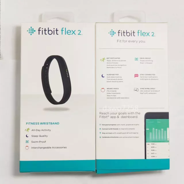 Fitbit Flex 2 Fitness Activity Tracker Waterproof