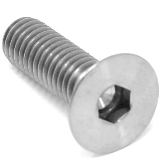 50 Pz Viti Testa Svasata Piana Esagono Incasso 5933 14x40 TSPEI 10 - Foto 4