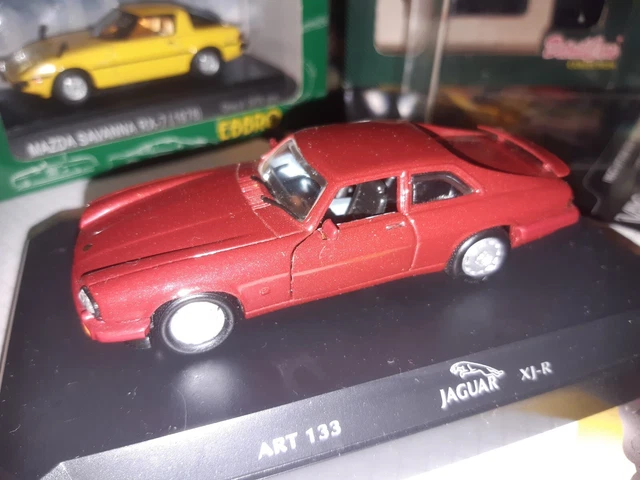 Rare Jaguar Xj-R Detailcars Avec Sa  Boite Vitrine 1/43