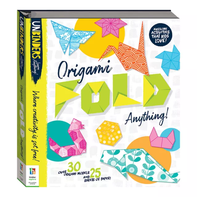 Zap! Extra Unbinders Origami Fold Anything! Art Activity Kit Kids Folding 8y+