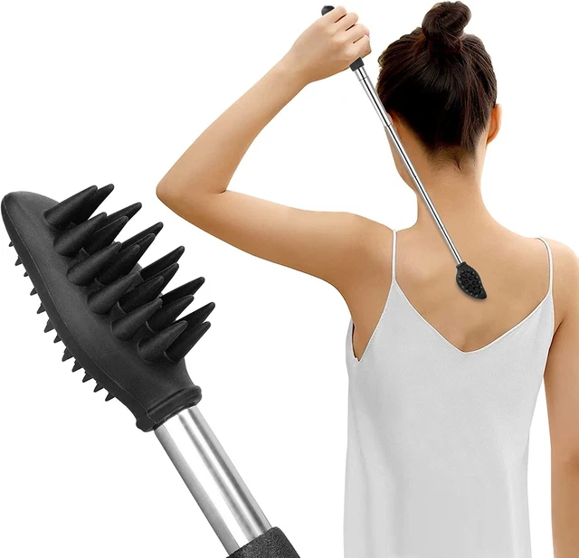 VCOSTORE Portable Extendable Back Scratcher - for Black