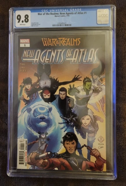 War of the Realms: New Agents of Atlas #1 *CGC 9.8* 1st Appearances Marvel 2019