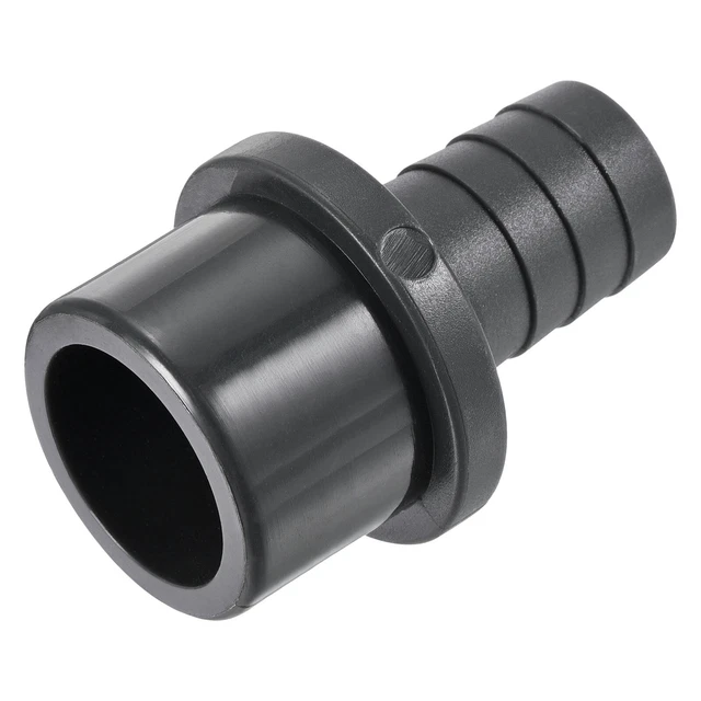 PVC Tuyau Raccord 20mm Barbelé x 32mm OD Tube Adaptateur Tuyau Connecteur Noir