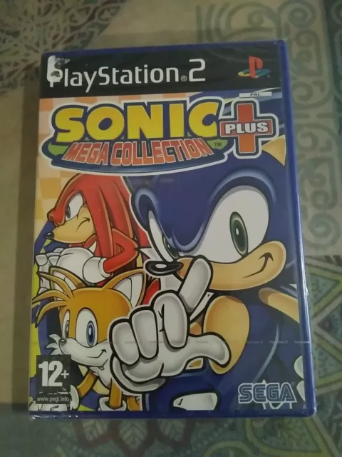 Sony Playstation 2 PS2 - Sonic Mega Collection Plus - Sega - Neuf sous blister