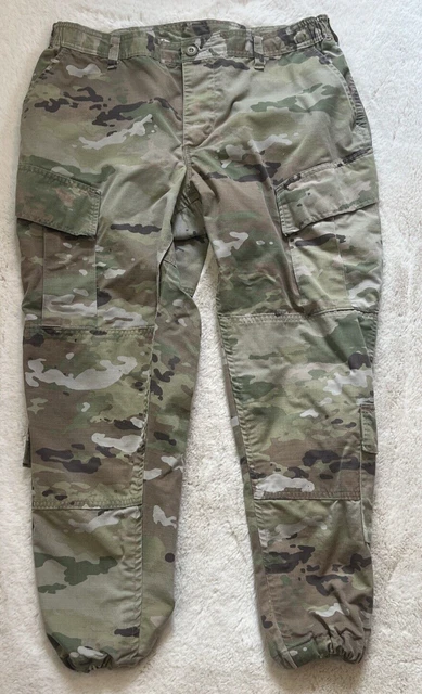 US Military Issue Female Army OCP Camouflage Combat Pants Trousers Sz 35 Regular