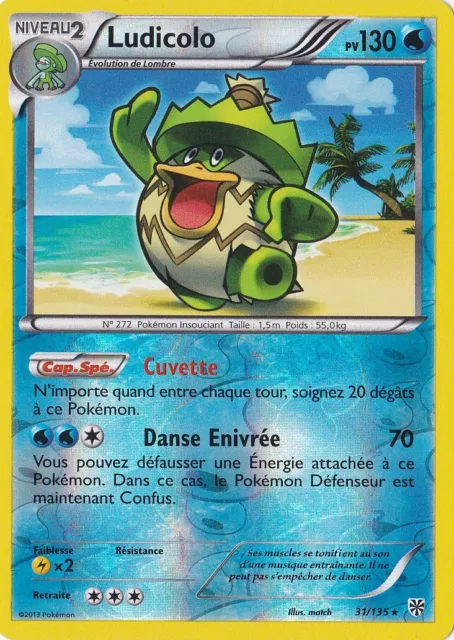 Ludicolo Reverse - N&B: Plasma Storm - 31/135 - French Pokemon Card