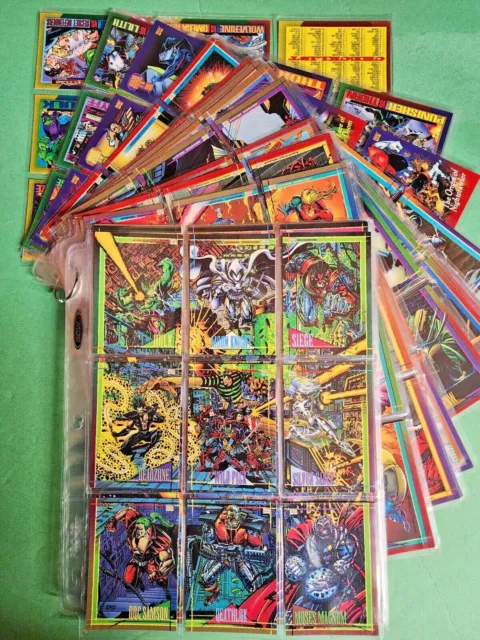 1993 Skybox Marvel Universe Trading Card Set Series 4,You Pick & Finish Your Set