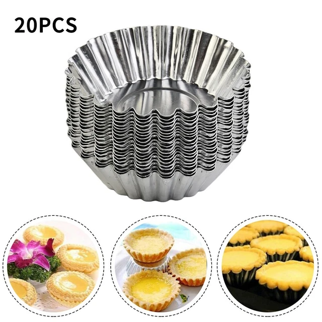 Moldes de pastel de huevo antiadherentes aleación de aluminio sartenes pudín postre