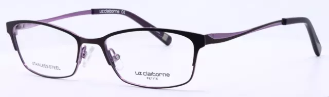 Liz Clairborne L461 0T7 Plum Womens Cat Eye Full Rim Eyeglasses 50-16-135 B:29