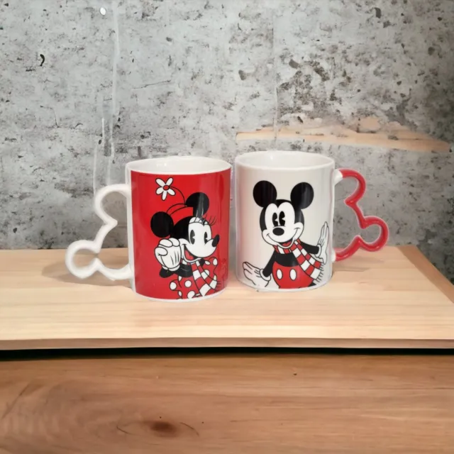 Disney Mickey Minnie Printed Mug Mr.& Mrs Ceramic Tea Coffee Novelty Cups