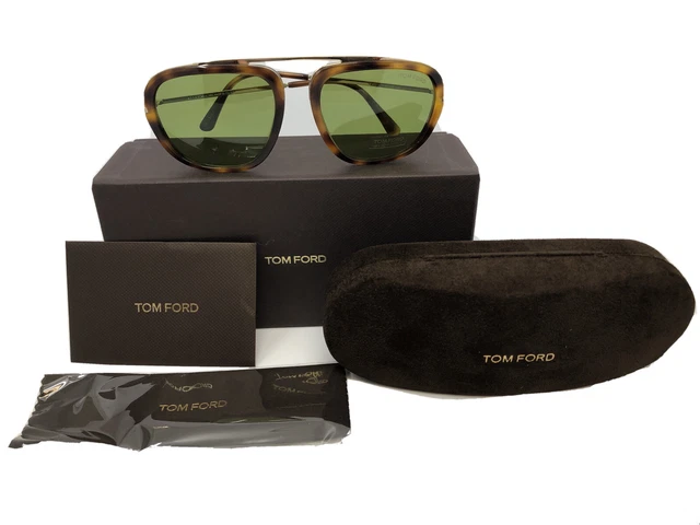 NEW TOM FORD JOHNSON TF 453 52N Dark Havana Brown 57.18.140