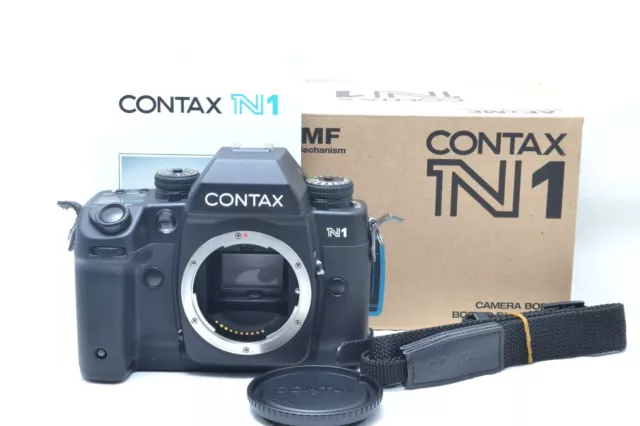 [Near Mint] Contax N1 35mm SLR Film Camera Body w/Box, Manual, Strap #5261