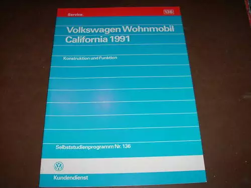 Ssp. 136 Programa VW Bus T4 Autocaravana California 1991