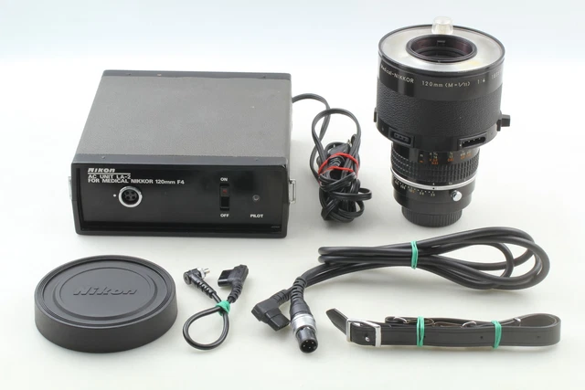 NEAR MINT] NIKON Medical Nikkor 120mm f/4 MF Manual Focus Lens