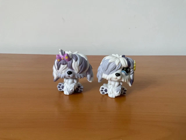 LPS LITTLEST PET Shop Sheepdog #465 Sheepdog #466 Pet Pairs