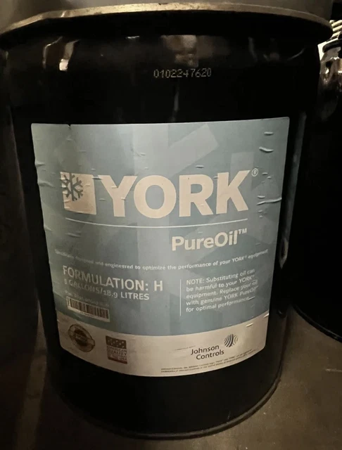 York 01100549000 5Gal H Oil  (011 00549 000)