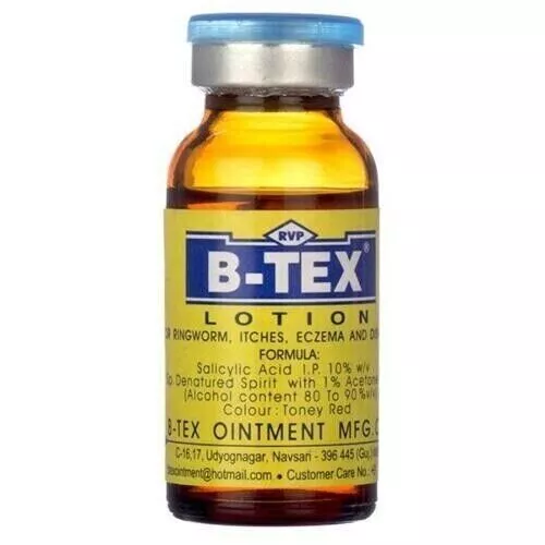 Lotion B Tex 100% herbes 15ml utile pour les démangeaisons et l'eczéma de...