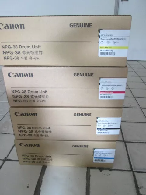 Genuine Canon NPG-38 MAGENTA DRUM UNIT FOR  LBP 5910M 5910FM IR 5975 NPG 38