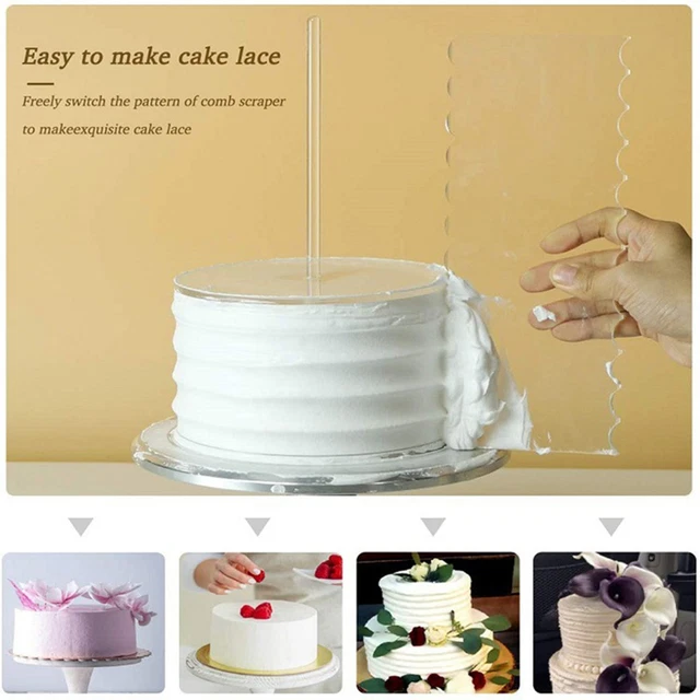 1 juego de plato para hacer pasteles fácil de instalar fácil de usar exquisita pastel de textura fina