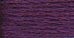 Madeja de algodón perla DMC talla 5 27,3 yardas - violeta muy oscuro 115 5-550
