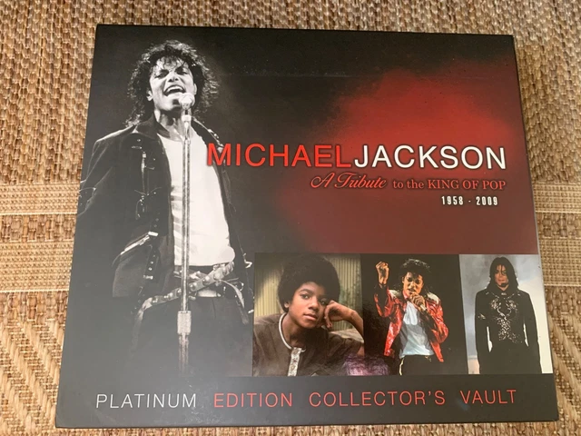 MICHAEL JACKSON PLATINUM Edition Collector's Vault Book S-15 Used