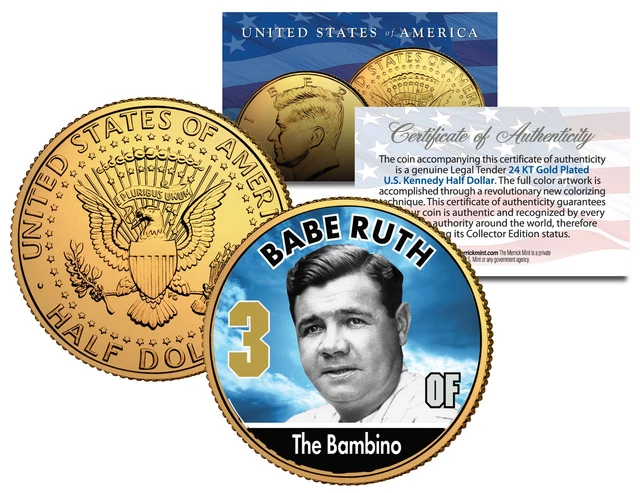 2019 Year Of The Pig 24K Gold Plated JFK Half Dollar – Comes With Certificate, Uncirculated