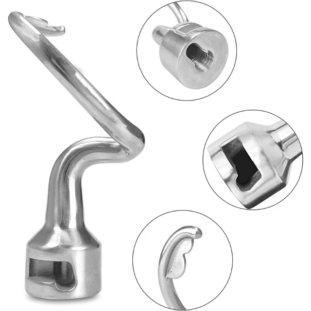 Mixer Dough Hook Stainless Steel Dough Hook Stand Mixer Accessories Dough Hook