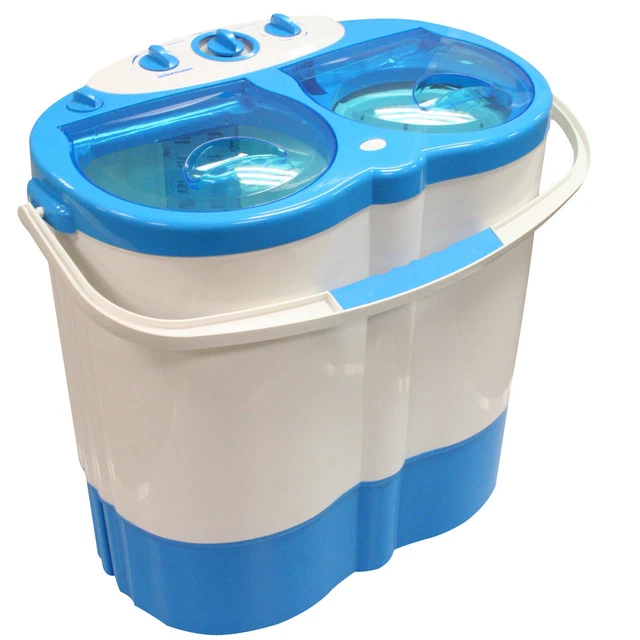 PORTABLE TWIN TUB Washing Machine Spin Dryer Camping Caravan Motorhome