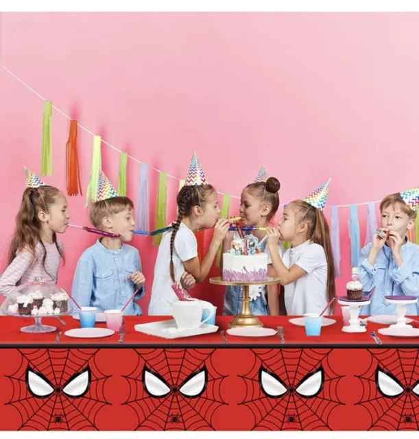 44pcs Spider-Man Party Supplies Set 24 Gift boxes 2 Tablecloth 18 Bracelets