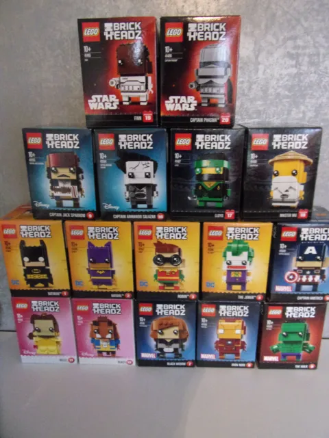 Lego Brick Headz (Harry Potter, Toy Story, Star Wars,....) - zum aussuchen - Neu