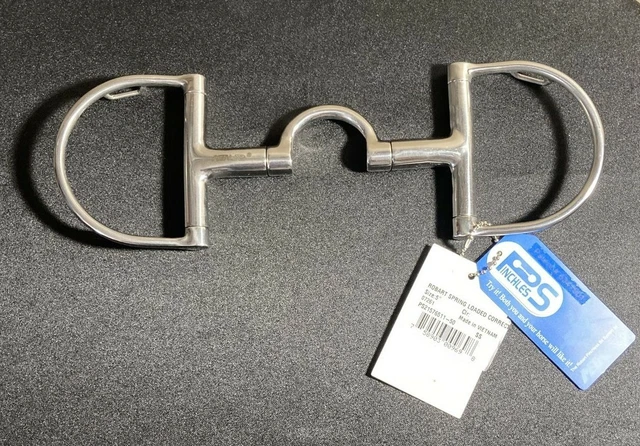 ROBART PINCHLESS SPRING Loaded Correction D Ring Bit Kimberwick Medium ...