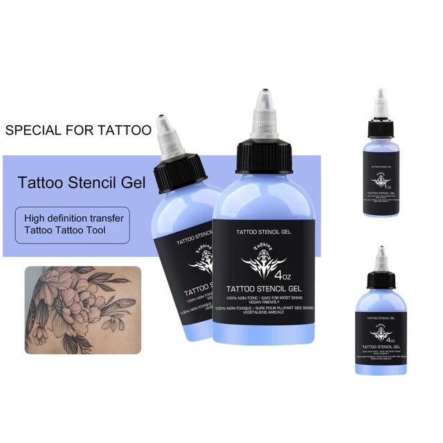 30 ml/120 ml gel trasferimento stencil ingrediente naturale trasferimento tatuaggi