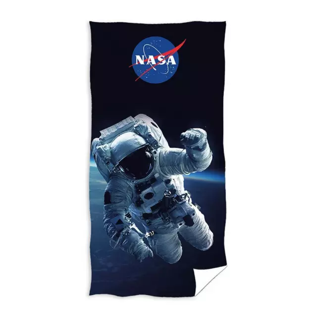 NASA Grand Serviette Astronaute Filles Garçons Doux 100% Coton Bain Plage Pool