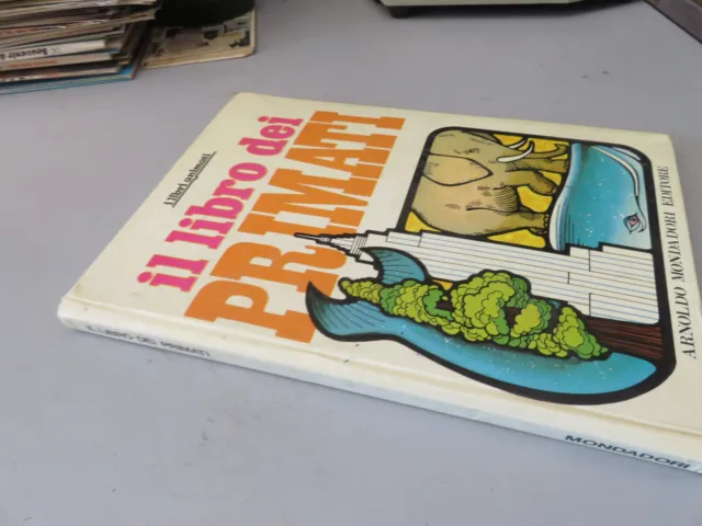 El Libro De Primates - Ed. Mondadori - 1 Ed. 1969 - Libros Animado Pop-Up 2