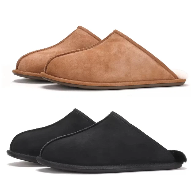 KIRKLAND SIGNATURE MEN S Shearling Slipper in GREY. 34.97
