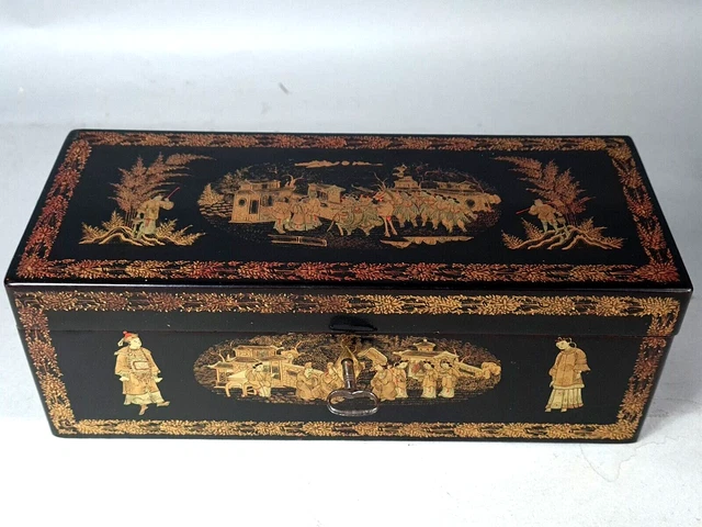 Garniture De Bureau Ancienne En Marbre - 3 Pièces - Style Antique Avant 1945