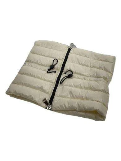 HERMES Down Muffler Scarf Neck Warmer Nylon WHT Women s H20933C00003 68950