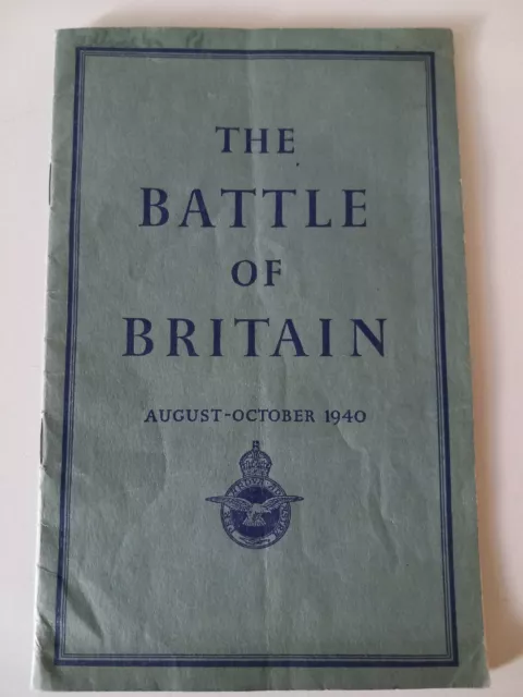 Original The Battle Of Britain August-October 1940 Full Account Of Air Battle