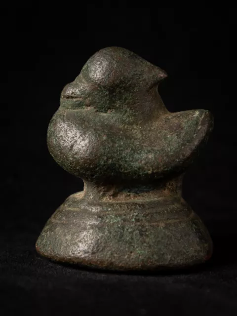 Antique bronze Opiumweight from Burma, 18th century